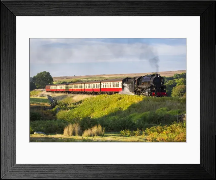 Framed Print : United Kingdom, England, North Yorkshire, Goathland. The steam train 6046, a USA Class S160 Engine Framed Print : United Kingdom, England, North Yorkshire, Goathland. The steam train 6046, a USA Class S160 Engine