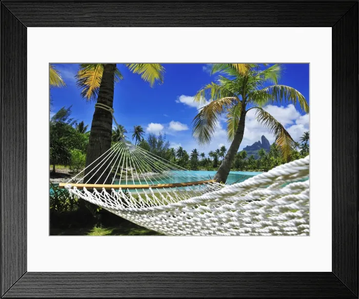 Framed Print : Saint Regis Bora Bora Resort, Bora Bora, French Polynesia, South Seas PR Framed Print : Saint Regis Bora Bora Resort, Bora Bora, French Polynesia, South Seas PR