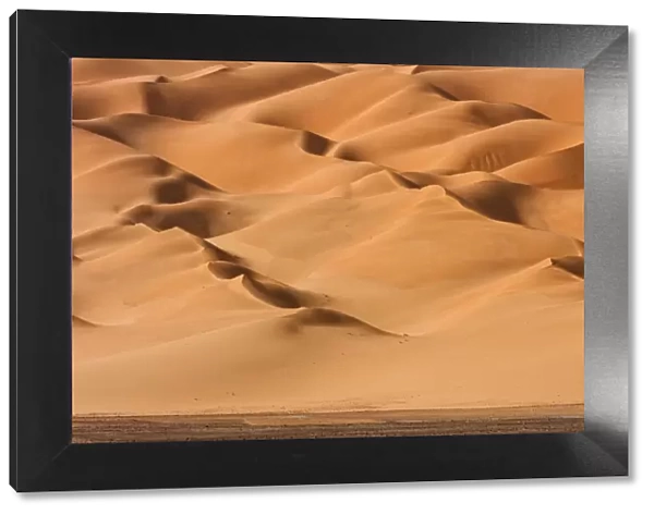 Algeria, Sahara, An Erg of stellar dunes