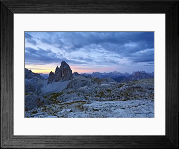 Framed Print : Italy, Veneto, Croda di Toni Group Framed Print : Italy, Veneto, Croda di Toni Group