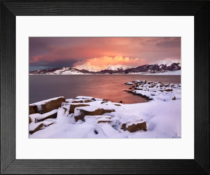 Framed Print : Italy, Abruzzo, Parco Nazionale del Gran Sasso-Laga, Campotosto Lake Framed Print : Italy, Abruzzo, Parco Nazionale del Gran Sasso-Laga, Campotosto Lake