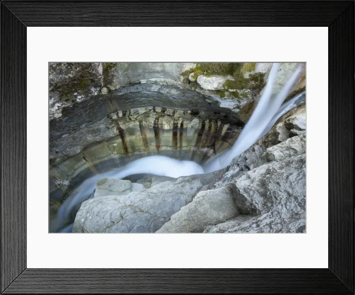 Framed Print : Italy, Tuscany, Marmitte dei Giganti: rock formations in the Rabbi river near Premilcuore Framed Print : Italy, Tuscany, Marmitte dei Giganti: rock formations in the Rabbi river near Premilcuore