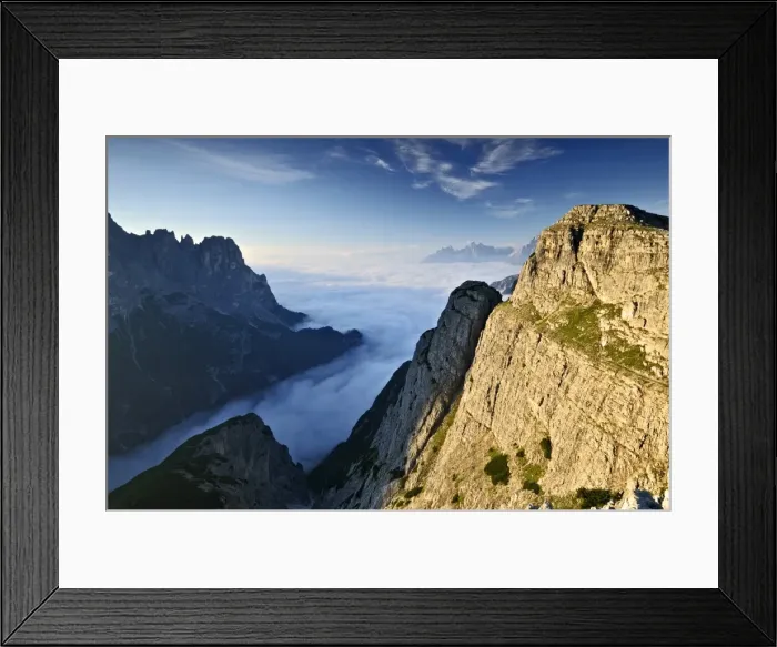 Framed Print : Italy, Veneto, Dolomites, , Dolomiti di Auronzo Framed Print : Italy, Veneto, Dolomites, , Dolomiti di Auronzo