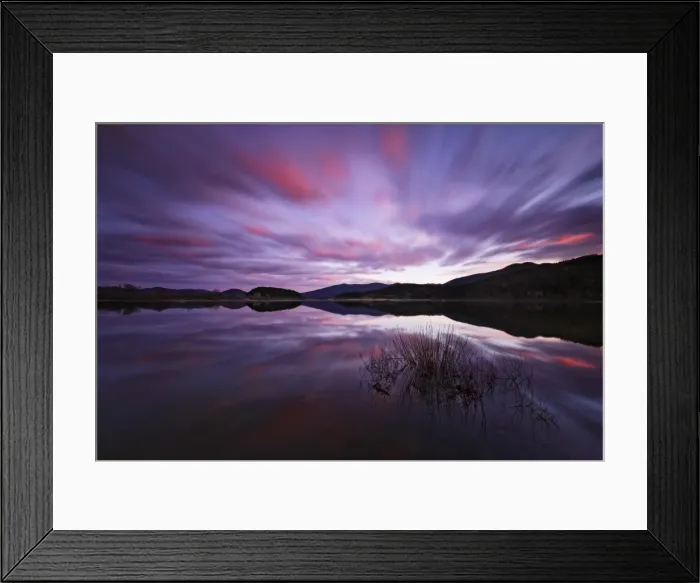 Framed Print : Slovenia, intermittent Lake Cerknica in winter Framed Print : Slovenia, intermittent Lake Cerknica in winter