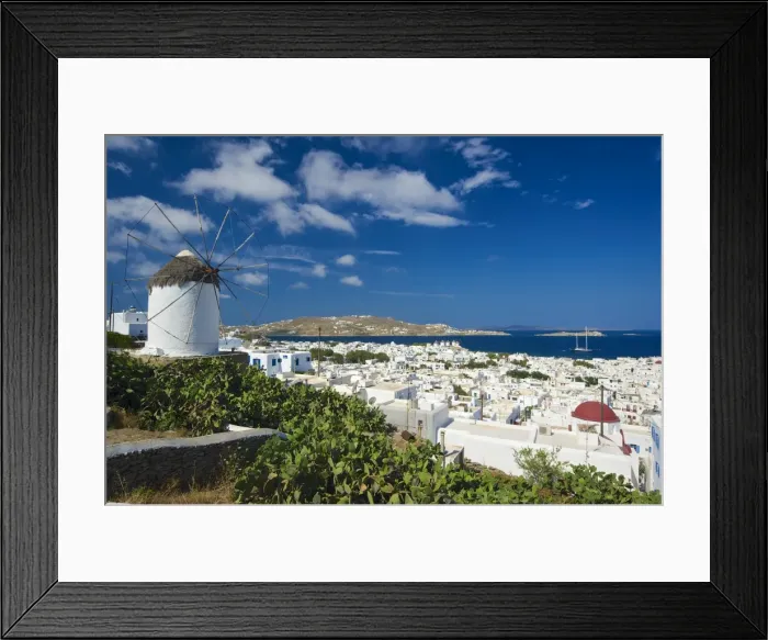 Framed Print : Mykonos-Town, Mykonos, Cyclades, Greece Framed Print : Mykonos-Town, Mykonos, Cyclades, Greece