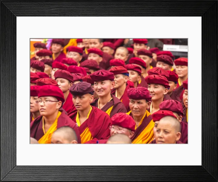 Framed Print : Nuns, Hemis Monastery, Indus Valley, Ladakh, India Framed Print : Nuns, Hemis Monastery, Indus Valley, Ladakh, India