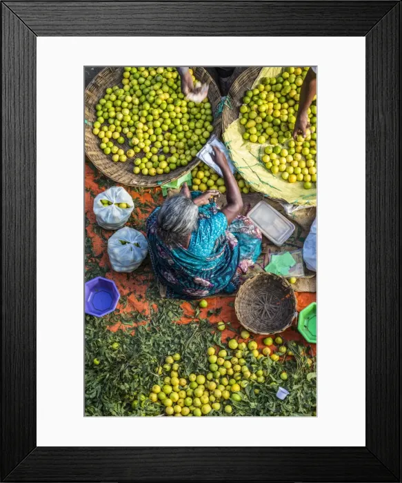 Framed Print : Lemon seller, K. R. market, Bangalore (Bengaluru), Karnataka, India Framed Print : Lemon seller, K. R. market, Bangalore (Bengaluru), Karnataka, India