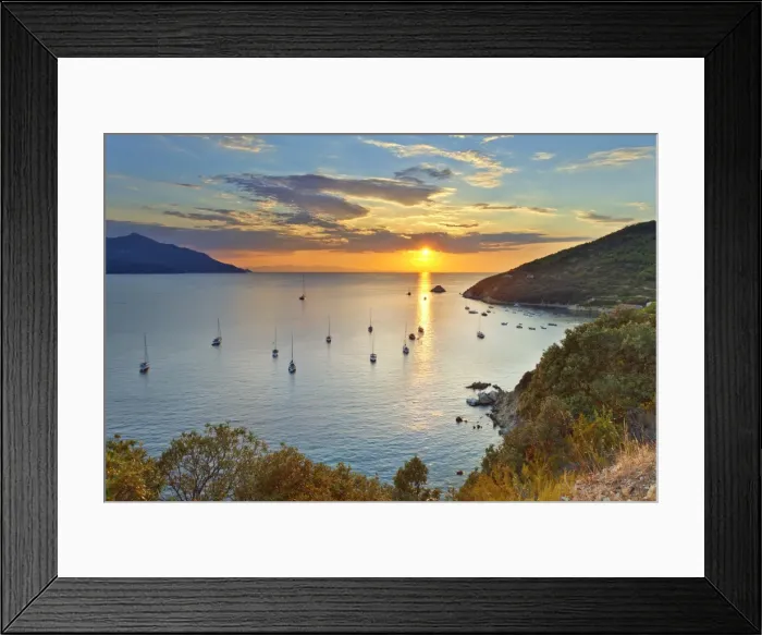 Framed Print : Italy, Italia. Tuscany, Toscana Livorno district. Tuscan Archipelago National Park Framed Print : Italy, Italia. Tuscany, Toscana Livorno district. Tuscan Archipelago National Park