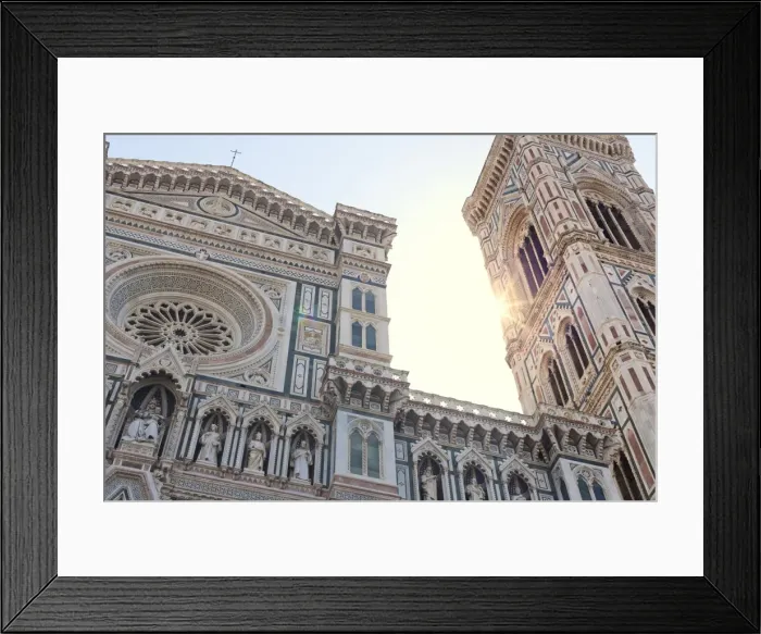 Framed Print : Italy, Italia. Tuscany, Toscana. Firenze district. Florence, Firenze. Piazza Duomo Framed Print : Italy, Italia. Tuscany, Toscana. Firenze district. Florence, Firenze. Piazza Duomo
