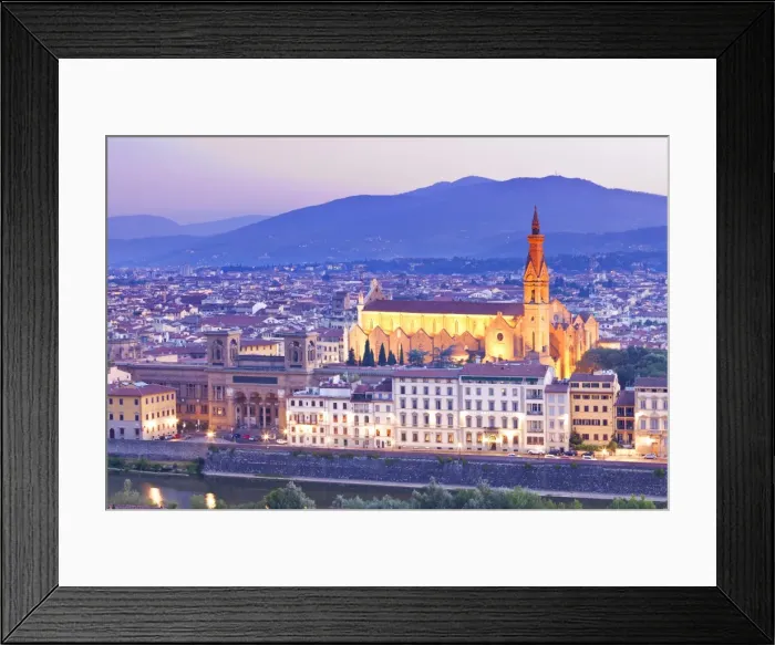 Framed Print : Italy, Italia. Tuscany, Toscana. Firenze district. Florence, Firenze. Basilica di Santa Croce Framed Print : Italy, Italia. Tuscany, Toscana. Firenze district. Florence, Firenze. Basilica di Santa Croce