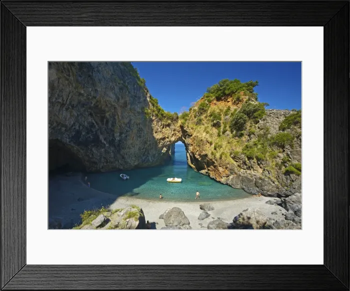 Framed Print : Arco Magno, San Nicola Arcella, Capo Scalea, Calabria, Italy Framed Print : Arco Magno, San Nicola Arcella, Capo Scalea, Calabria, Italy