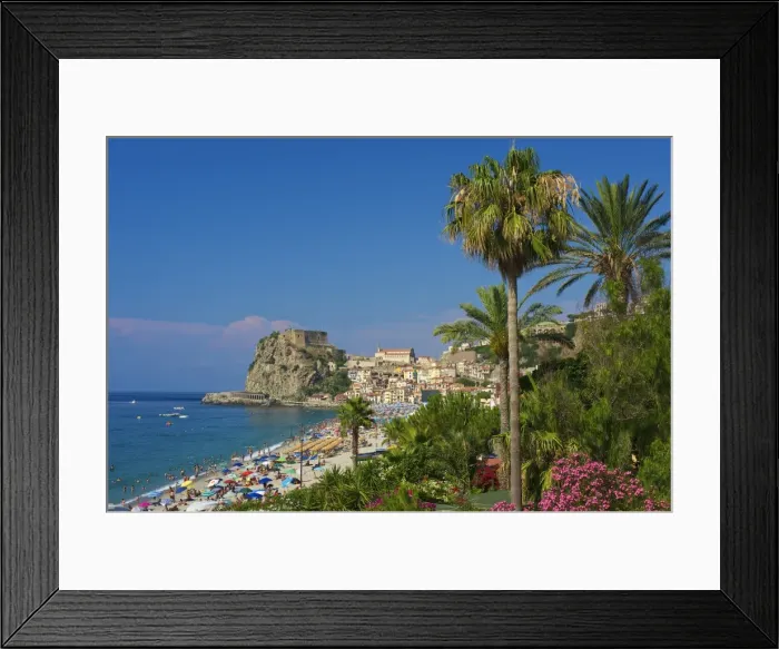 Framed Print : Scilla, Costa Viola, Calabria, Italy Framed Print : Scilla, Costa Viola, Calabria, Italy