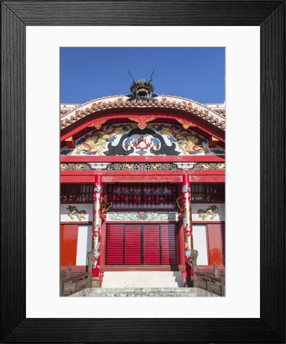 Framed Print : Shuri Castle, (UNESCO World Heritage Site), Naha, Okinawa, Japan Framed Print : Shuri Castle, (UNESCO World Heritage Site), Naha, Okinawa, Japan