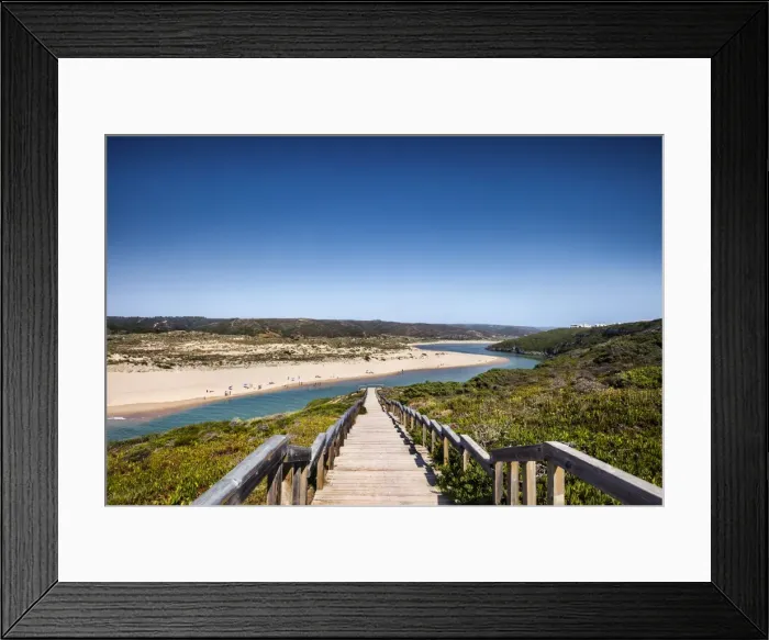 Framed Print : Footpath to the beach, Praia da Amoreira, Aljezur, Costa Vicentina, Algarve, Portugal Framed Print : Footpath to the beach, Praia da Amoreira, Aljezur, Costa Vicentina, Algarve, Portugal