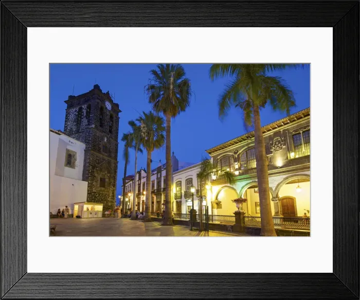 Framed Print : City Hall, Plaza de Espagna, Santa Cruz de la Palma, La Palma, Canaries, Spain Framed Print : City Hall, Plaza de Espagna, Santa Cruz de la Palma, La Palma, Canaries, Spain
