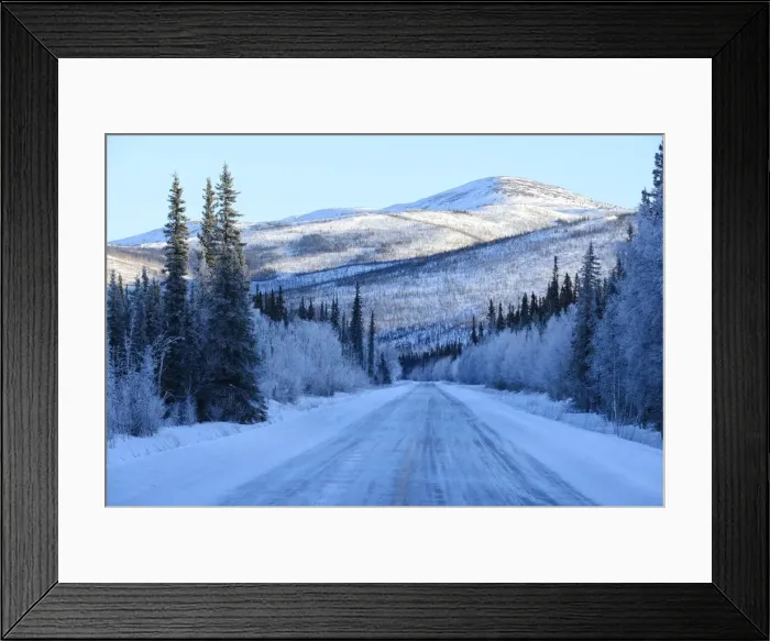 Framed Print : Chena Hot Springs Road. Fairbanks, Alaska, USA Framed Print : Chena Hot Springs Road. Fairbanks, Alaska, USA