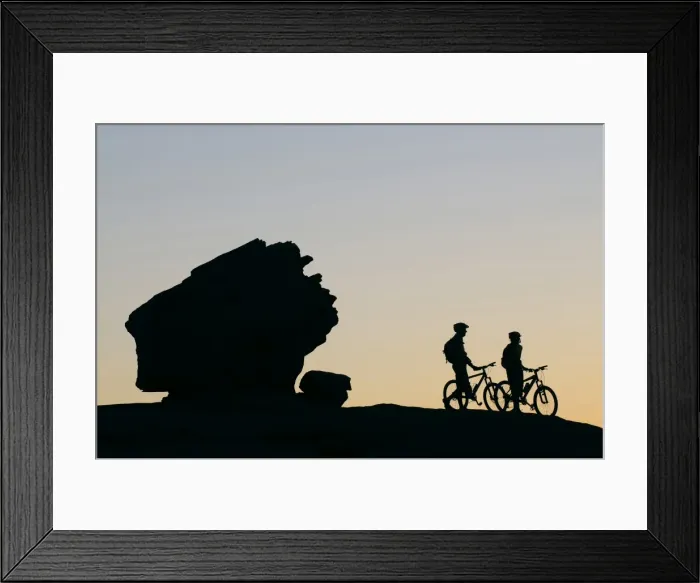 Framed Print : Slickrock Bike Trail, Moab, Utah, USA, (MR) Framed Print : Slickrock Bike Trail, Moab, Utah, USA, (MR)