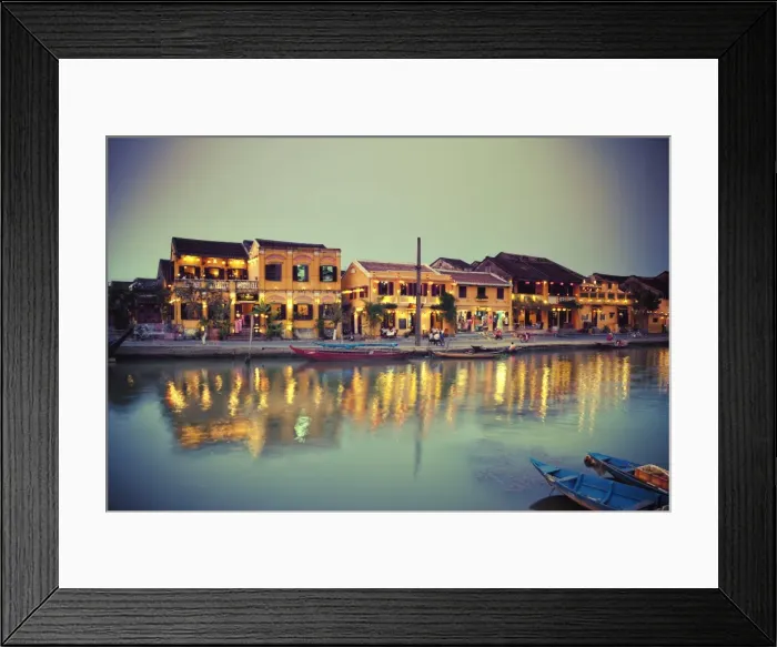 Framed Print : Vietnam, Quang Nam, Hoi An old town (UNESCO Site)