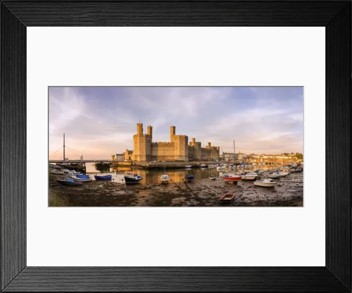 Framed Print : Europe, United Kingdom, Wales, Caernarfon Castle Framed Print : Europe, United Kingdom, Wales, Caernarfon Castle