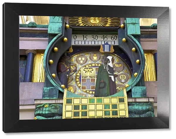 Anker Clock, Vienna, Austria, Central Europe
