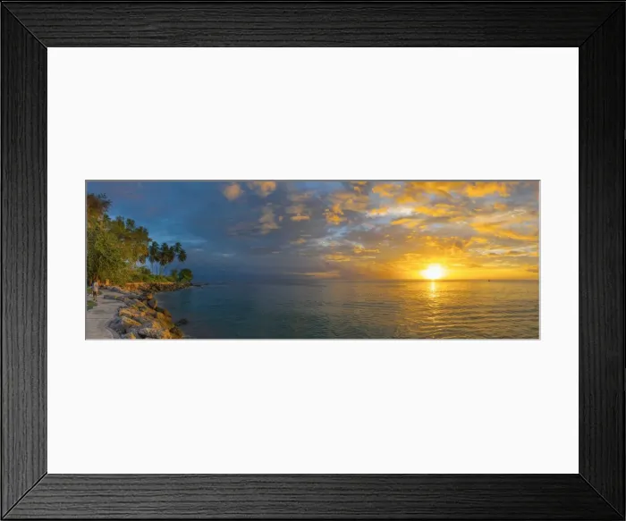 Framed Print : Caribbean, Barbados, Speightstown at Sunset Framed Print : Caribbean, Barbados, Speightstown at Sunset