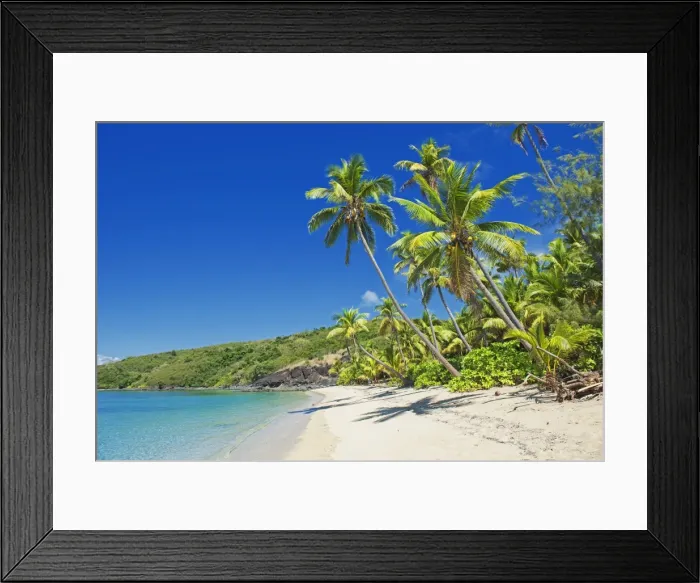 Framed Print : Tropical beach, Drawaqa Island, Yasawa island group, Fiji, South Pacific islands, Pacific Framed Print : Tropical beach, Drawaqa Island, Yasawa island group, Fiji, South Pacific islands, Pacific