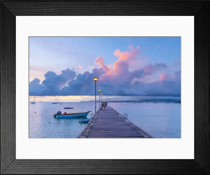Framed Print : Caribbean, Martinique, Pointe du Bout, Anse Mitan Framed Print : Caribbean, Martinique, Pointe du Bout, Anse Mitan