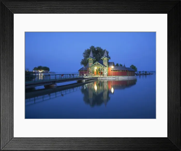 Framed Print : Pier on Keszthely beach, Keszthely, Lake Balaton, Hungary Framed Print : Pier on Keszthely beach, Keszthely, Lake Balaton, Hungary