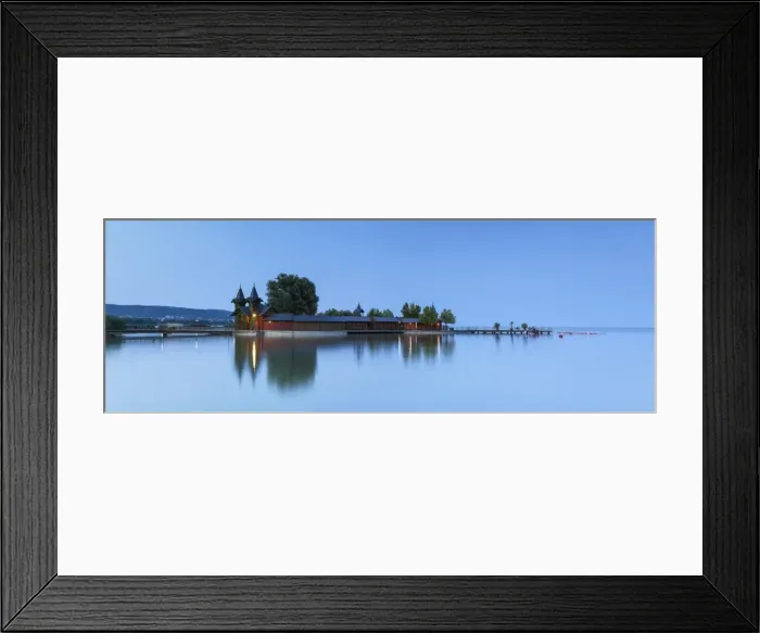 Framed Print : Pier on Keszthely beach, Keszthely, Lake Balaton, Hungary Framed Print : Pier on Keszthely beach, Keszthely, Lake Balaton, Hungary