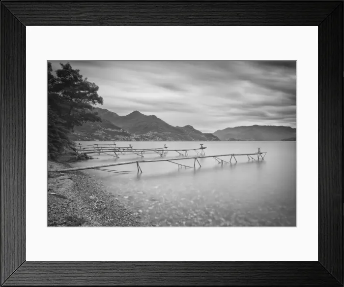 Framed Print : Italy, Lombardy, Lecco district. Como Lake, Dervio. Stations for fishing the agone fish Framed Print : Italy, Lombardy, Lecco district. Como Lake, Dervio. Stations for fishing the agone fish