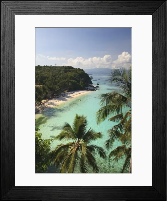 Framed Print : Philippines, Visayas, Boracay Island, Diniwid Beach Framed Print : Philippines, Visayas, Boracay Island, Diniwid Beach