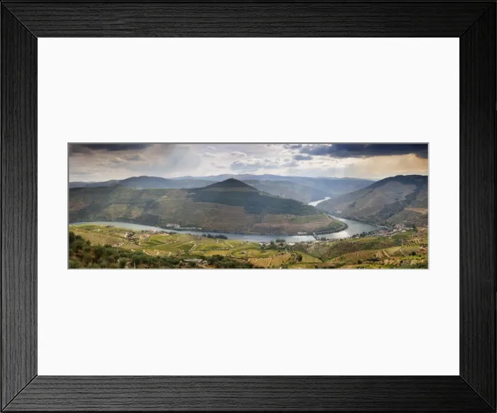 Framed Print : Terraced vineyards along the Douro river and Pinhao. Alto Douro, a Unesco World Heritage Site Framed Print : Terraced vineyards along the Douro river and Pinhao. Alto Douro, a Unesco World Heritage Site