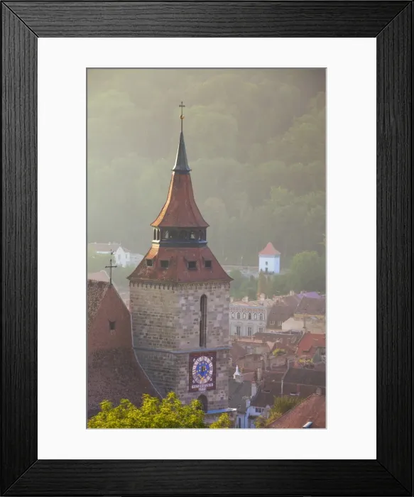 Framed Print : View of Black Church, Brasov, Transylvania, Romania Framed Print : View of Black Church, Brasov, Transylvania, Romania