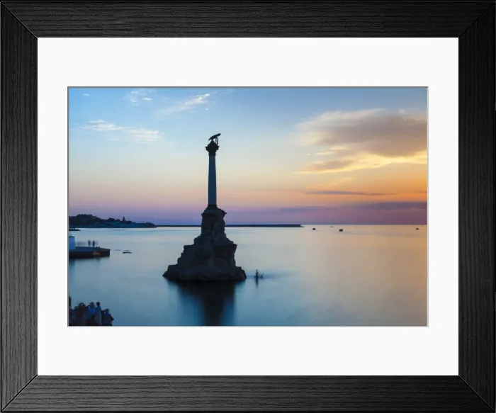 Framed Print : Ukraine, Crimea, Sevastopol, Eagle Column - Monument to the Scuttled Ships Framed Print : Ukraine, Crimea, Sevastopol, Eagle Column - Monument to the Scuttled Ships