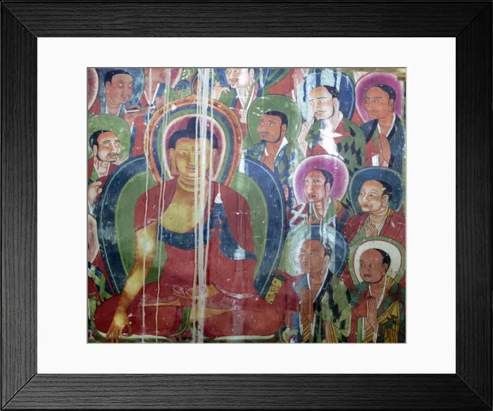 Framed Print : Mural painting (11th century), Dratang Monastery, Lhoka (Shannan) Prefecture, Tibet Framed Print : Mural painting (11th century), Dratang Monastery, Lhoka (Shannan) Prefecture, Tibet