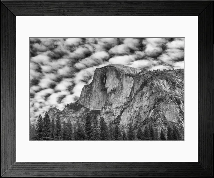 Framed Print : Cloudscape over Half Dome, Yosemite National Park, California, USA Framed Print : Cloudscape over Half Dome, Yosemite National Park, California, USA