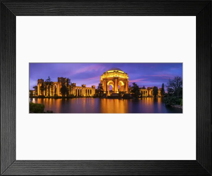 Framed Print : Palace of Fine Arts at Night, Presidio Park, San Francisco, California, USA Framed Print : Palace of Fine Arts at Night, Presidio Park, San Francisco, California, USA