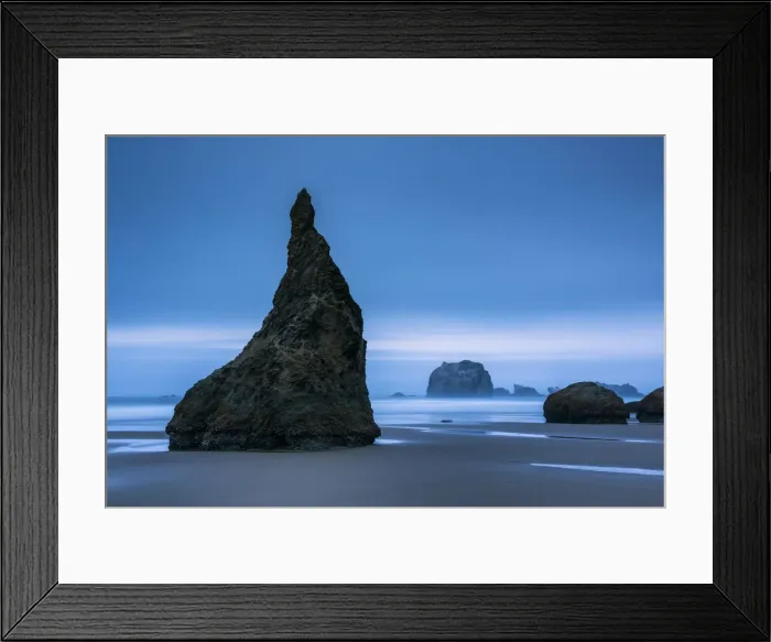 Framed Print : Wizards Hat, Bandon Beach, Oregon, USA