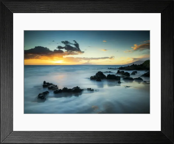 Framed Print : Sunset at Kamaole Beach Park, Kihei, Maui, Hawaii, USA Framed Print : Sunset at Kamaole Beach Park, Kihei, Maui, Hawaii, USA