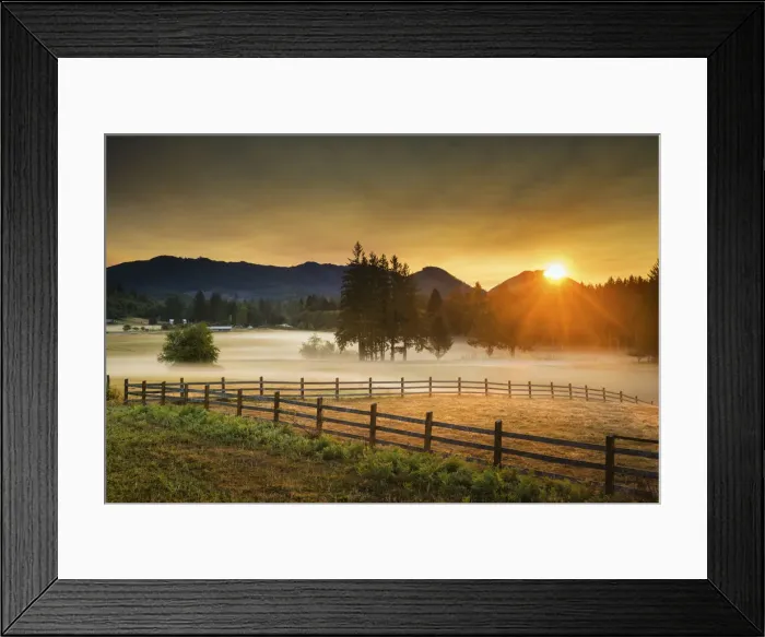 Framed Print : Sunrise over Sul Duc Valley, Washington, USA Framed Print : Sunrise over Sul Duc Valley, Washington, USA