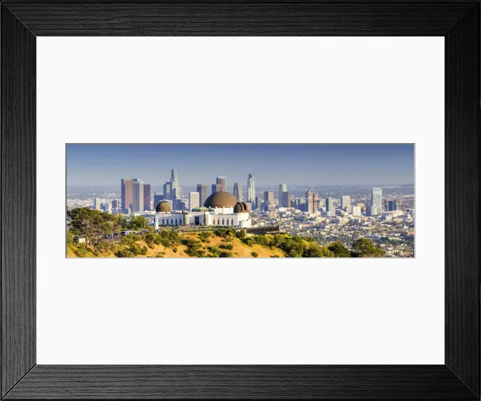 Framed Print : Griffith Observatory & Los Angeles Skyline, California, USA Framed Print : Griffith Observatory & Los Angeles Skyline, California, USA