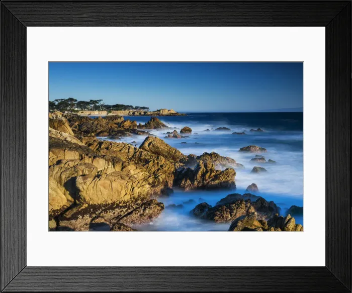 Framed Print : Rocky Coastline at Pacific Grove, California, USA Framed Print : Rocky Coastline at Pacific Grove, California, USA