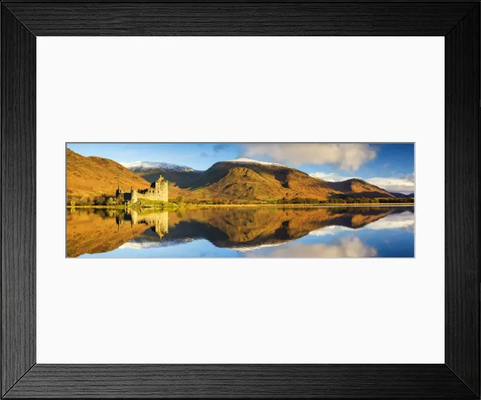 Framed Print : Kilchurne Castle Reflecting in Loch Awe, Argyll & Bute, Scotland Framed Print : Kilchurne Castle Reflecting in Loch Awe, Argyll & Bute, Scotland