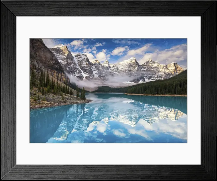 Framed Print : Moraine Lake, Banff National Park, Alberta, Canada