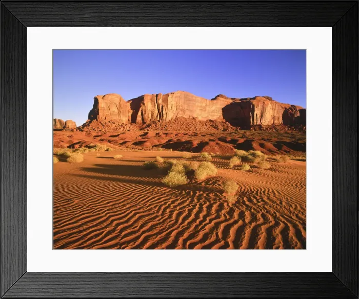 Framed Print : Spearhead Mesa, Monument Valley Tribal Park, Arizona, USA