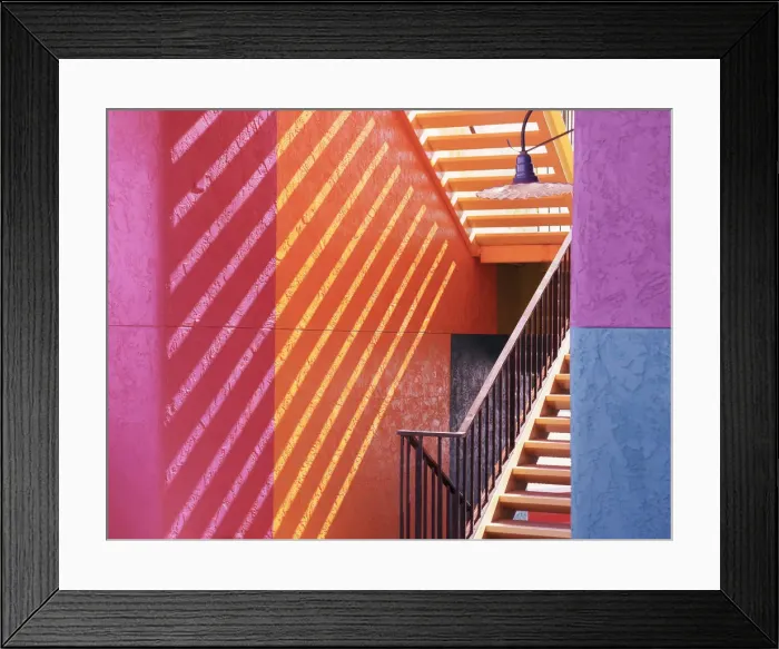 Framed Print : La Placita Staircase, Tucson, Arizona, USA Framed Print : La Placita Staircase, Tucson, Arizona, USA