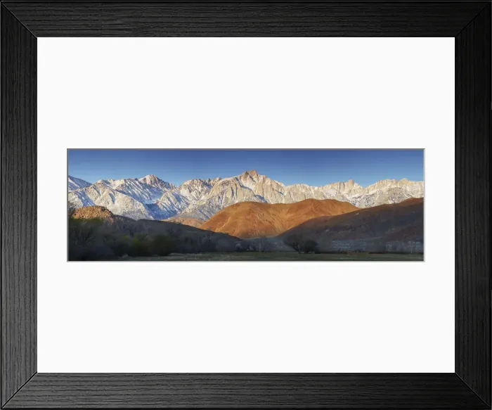Framed Print : Mt. Whitney & Alabama Hills, Eastern Sierras, Lone Pine, California, USA Framed Print : Mt. Whitney & Alabama Hills, Eastern Sierras, Lone Pine, California, USA