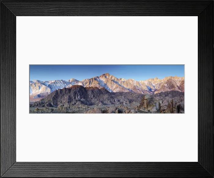 Framed Print : Mt. Whitney & Alabama Hills, Eastern Sierras, Lone Pine, California, USA Framed Print : Mt. Whitney & Alabama Hills, Eastern Sierras, Lone Pine, California, USA