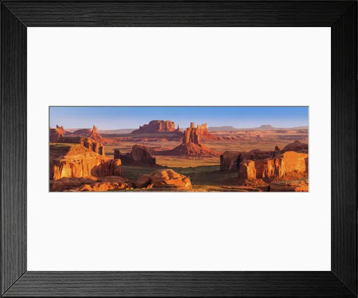 Framed Print : View from Hunts Mesa, Monument Valley Tribal Park, Arizona, USA Framed Print : View from Hunts Mesa, Monument Valley Tribal Park, Arizona, USA