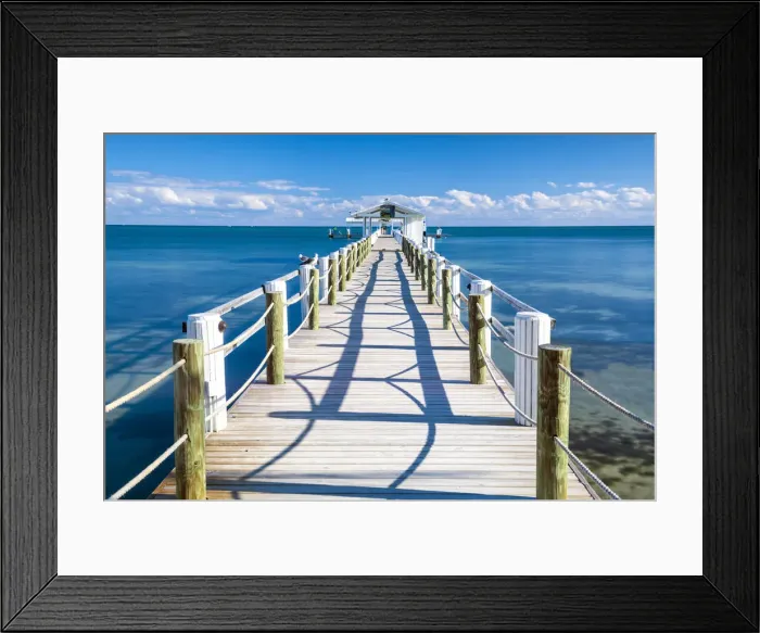 Framed Print : Jetty, Islamorada, Florida Keys, USA Framed Print : Jetty, Islamorada, Florida Keys, USA
